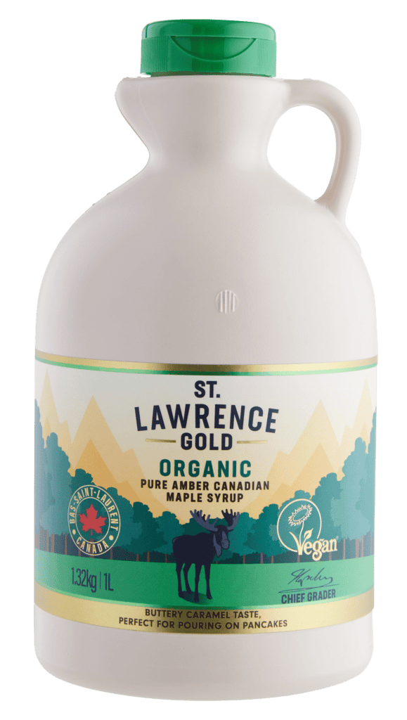 Amber Maple Pure Maple Syrup - St. Lawrence Gold